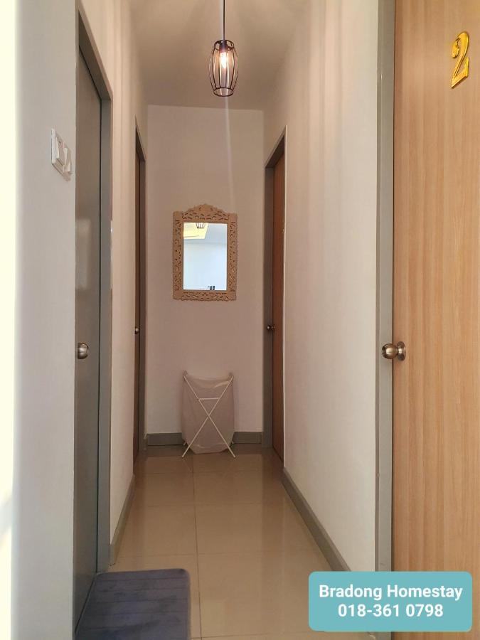Bradong Homestay - Musllm Only, 3 Queen Bedrooms, Seaview, Infinity Pool, Gym, Near Drawbridge & Ktcc Mall クアラ・トレンガヌ エクステリア 写真